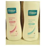 Breeze Fragrance Free Feminine Wash, 15 fl oz  (set of 3)