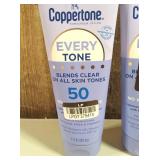 Coppertone Every Tone Sunscreen Lotion - SPF 50 - 7 fl oz  (set of 3)