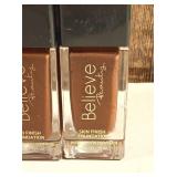Believe Beauty Skin Finish Foundation - Mocha  (set of 3)