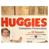 Huggies Complete Protection Baby Diapers, Size 6 (35+ lbs), 74 ct