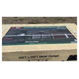 2025 K4525G Unused 45FTx25FT Double Garage Steel Barn Shed