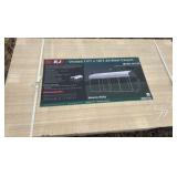 2025 K1119 Unused 11FTx19FT All- Steel Carport