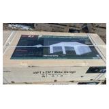 2025 K4525 Unused 45FTx25FT Double Garage Steel Barn Shed