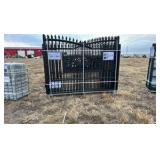 2025 K0720  Unused 7FT(H)x 20FT(L) Metal Farm Driveway Gate