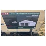 2025 K2223 Unused 23ftx22ft Double Garage Metal shed