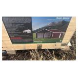 2025K2223GUnused23ftx22ft Double Garage Metal shed