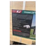 2025K2223GUnused23ftx22ft Double Garage Metal shed