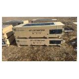 2025K4525GUnused45FTx25FT Double Garage Steel Barn Shed