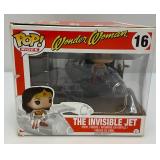 FUNKO POP! #16 WONDER WOMAN With Invisible Jet (NIB)