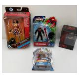 Misc. Action Figures Including SPIDER-MAN, WONDER WOMAN And More (NIB)