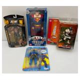 Misc. Action Figures Including BAT-MAN And More (NIB)