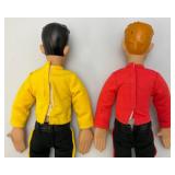 Four Vintage Collectible Wiggles Talking/Singing Dolls