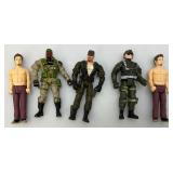 Misc. Loose Action Figures Including GI JOES And More