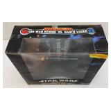 1997 STAR WARS Collectors Series Electronic Power FX OBI-WAN KENOBI Vs. DARTH VADER (NEW OLD STOCK)