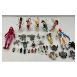 Misc. Action Figures Including STAR WARS Miniatures And More