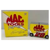 Collectible Miniature ERNIE IRVAN Die Cast Limited 1 Of 7500 NASCAR Action Brand MAC Tool Box Wagon Bank & Belt Buckle (NIB)