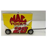Collectible Miniature ERNIE IRVAN Die Cast Limited 1 Of 7500 NASCAR Action Brand MAC Tool Box Wagon Bank & Belt Buckle (NIB)