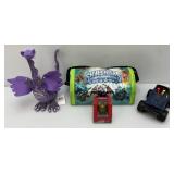 Misc. Vintage Toys Including Plush Dragon And More