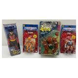 Misc. Vintage Action Figures Including MOTU, Total Chaos And More (NIB)