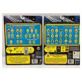 Misc. STAR TREK Action Figures (New On Cards)
