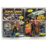 Misc. STAR TREK Action Figures (New On Cards)