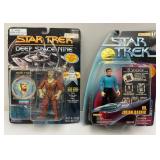 Misc. STAR TREK Action Figures (New On Cards)