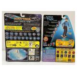 Misc. STAR TREK Action Figures (New On Cards)