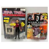 Misc. STAR TREK Action Figures (New On Cards)