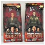 Misc. Collectible STAR TREK Insurection 9" Action Figures (NEW OLD STOCK)
