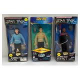 Misc. Collectible STAR TREK Collectors Edition & Collectors Series 9" Action Figures (NEW OLD STOCK)