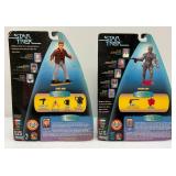 Misc. STAR TREK Action Figures (New On Cards)