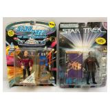 Misc. STAR TREK Action Figures (New On Cards)