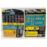Misc. STAR TREK Action Figures (New On Cards)