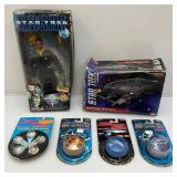 Misc. STAR TREK Action Figures (New On Cards)