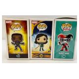 Misc. FUNKO POPS! Including HARLEY QUINN, Funko T-Shirt VENOM (XL) And More (NIB)