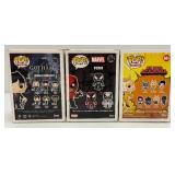 Misc. FUNKO POPS! Including STAR WARS BB-8 And More (NIB)