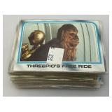 1980 STAR WARS The Empire Strikes Back Collectors Cards (Most In Protective Sleeves)