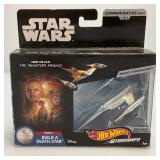 Collectible HotWheels "STAR WARS" Commemorative Series Metallic Ships (NIB)