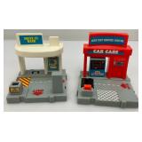 Large Group Of Micro Machine Playsets, Cars And More