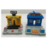 Large Group Of Micro Machine Playsets, Cars And More