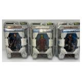 Artasylum Brand STAR TREK ENTERPRISE Broken Bow Deluxe Action Figures ARCHER, SILIK & T