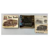 Very Old MONOGRAM Brand Military Model Kits In Original Boxes (Seem To Be Complete)