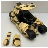 Vintage Mcfarlane Batman "The Dark Knight Rises" Camoflage TUMBLER Gold Label DC Universe 18" x 10" x 7"