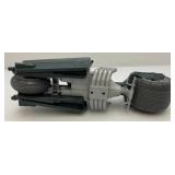 Vintage Mcfarlane DC Comics Multiverse Batman White Knight 13" Black Batcycle