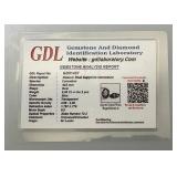 GDL Laboratory Natural Blue Sapphire Gemstones (Cuorundum) 4x3MM .30Ct  +/- For 2 Pcs. Oval Cut In Protective Cases