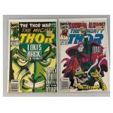 Misc. Comics Including "SUPERBOY, THOR" And More (Bagged And Boarded)