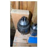 Jacob chucks, Lathe Centers, boring bars