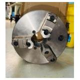 3-Jaw self-centering lathe chuck