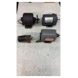 (4) MOTORS: DAYTON, GE,