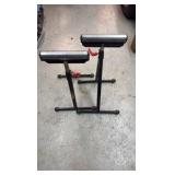 (2) HAULMaster adjustable roller stands